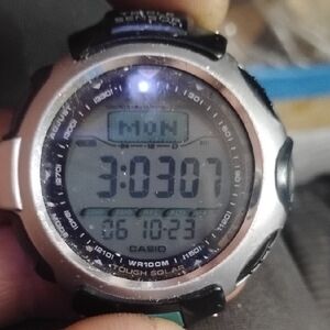 Casio Solar-Powered Parhfinder Watch